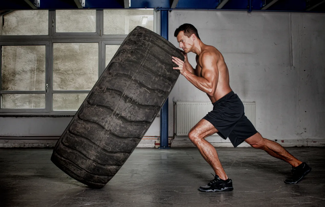 Фото обои crossfit, technique, explosive force