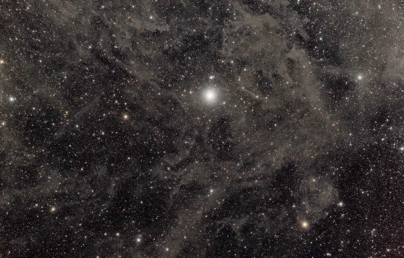 Фото обои Polaris, в созвездии, Полярная звезда, Малой Медведицы