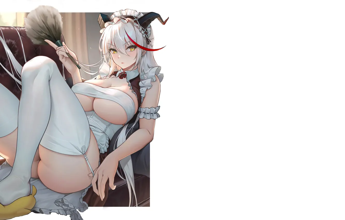 Фото обои girl, hot, boobs, anime, pretty, breasts, babe, cute