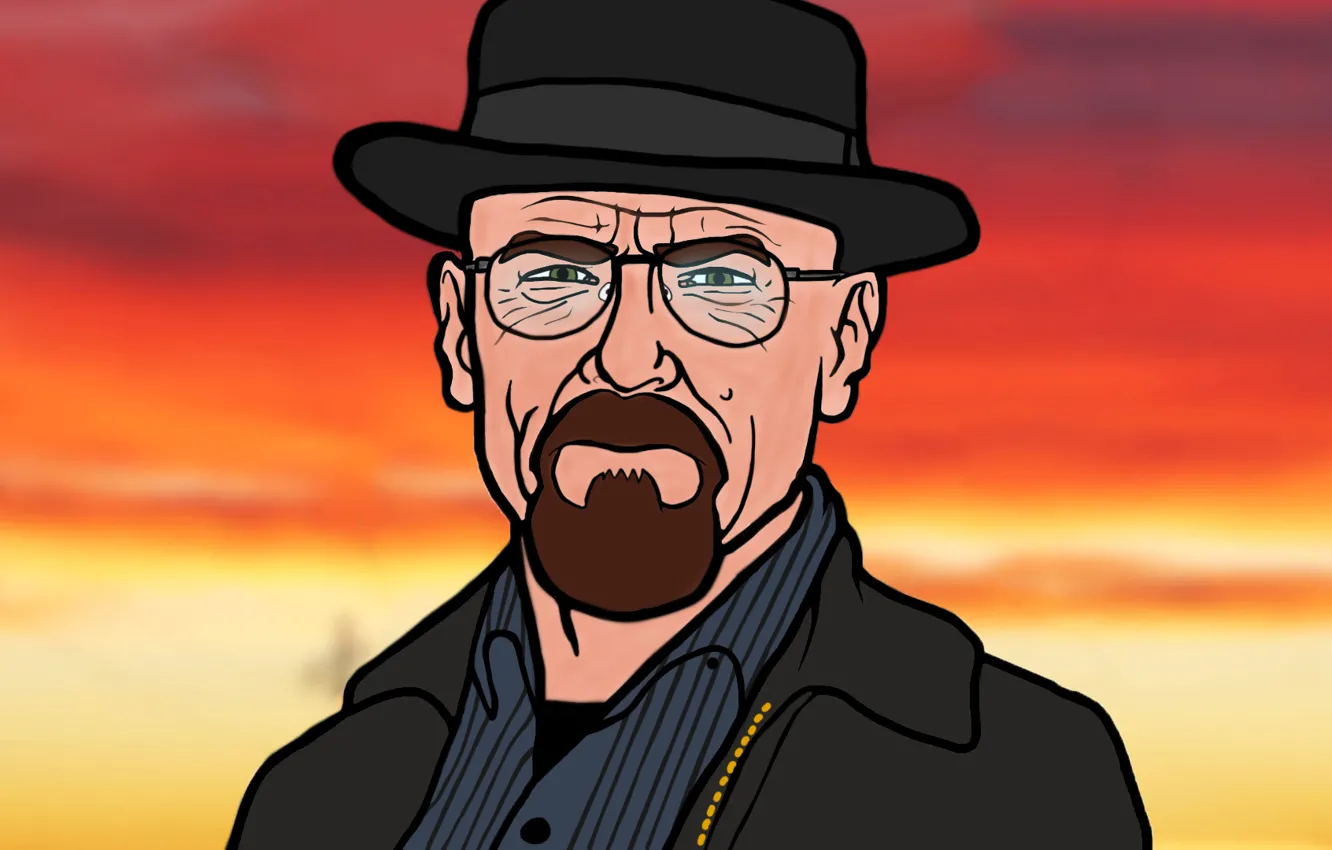 Фото обои Хайзенберг, BreakingBad, ВоВсеТяжкие