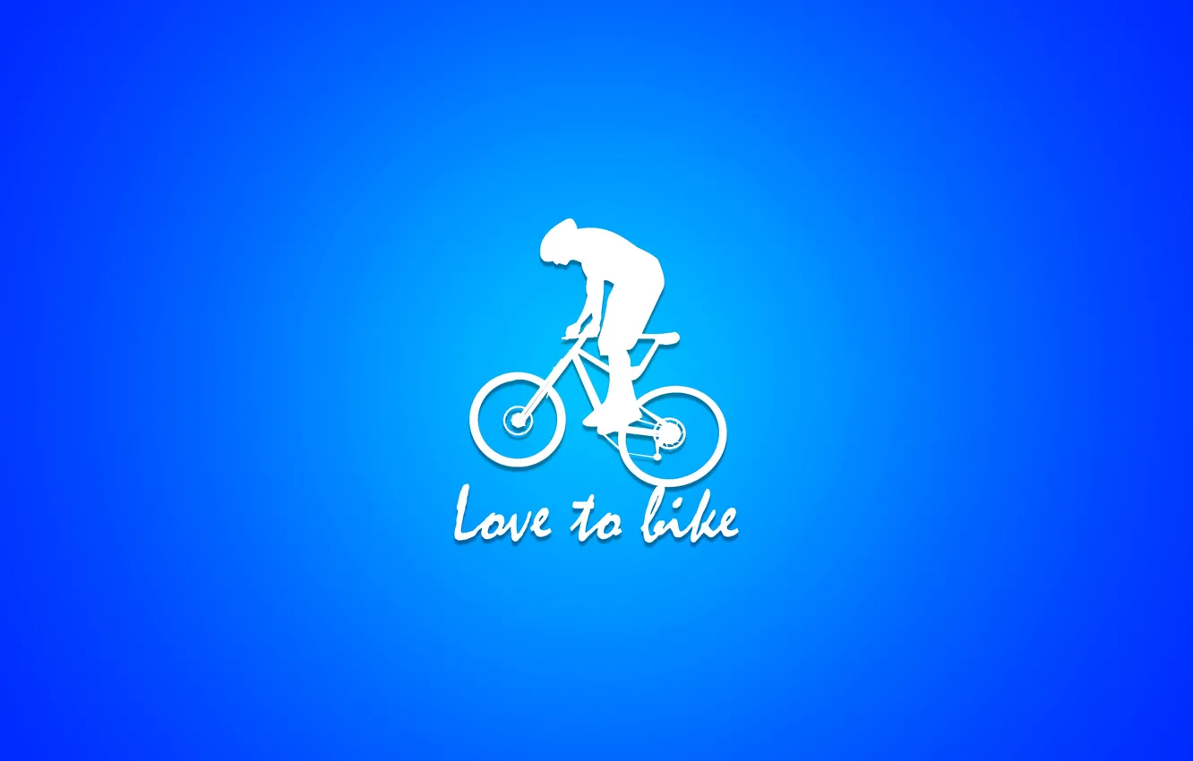 Фото обои bicycle, bike, minimalism