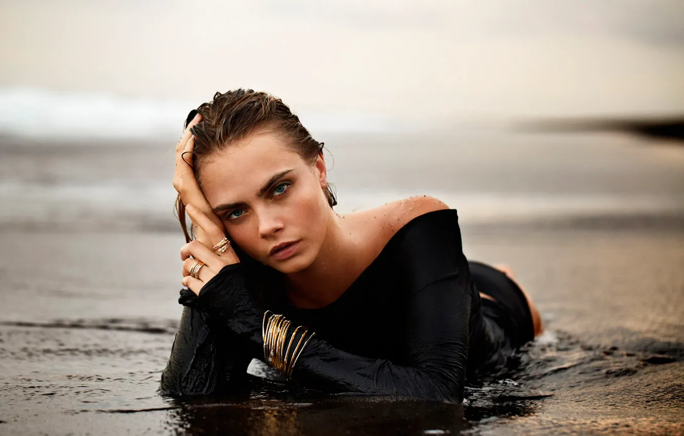 Фото обои фотосессия, бренд, Cara Delevingne, John Hardy