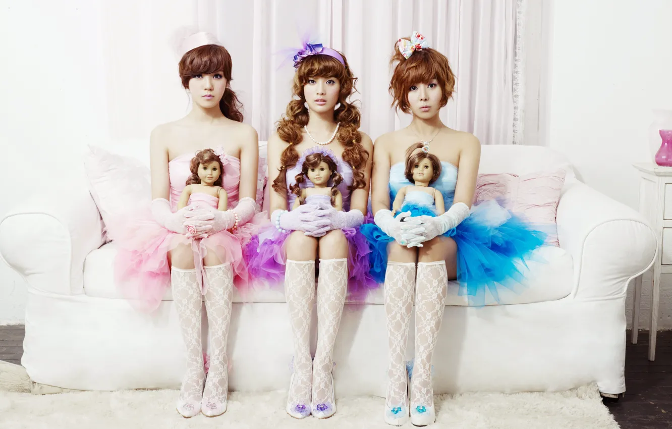 Фото обои музыка, девушки, азиатки, Южная Корея, Kpop, Orange Caramel
