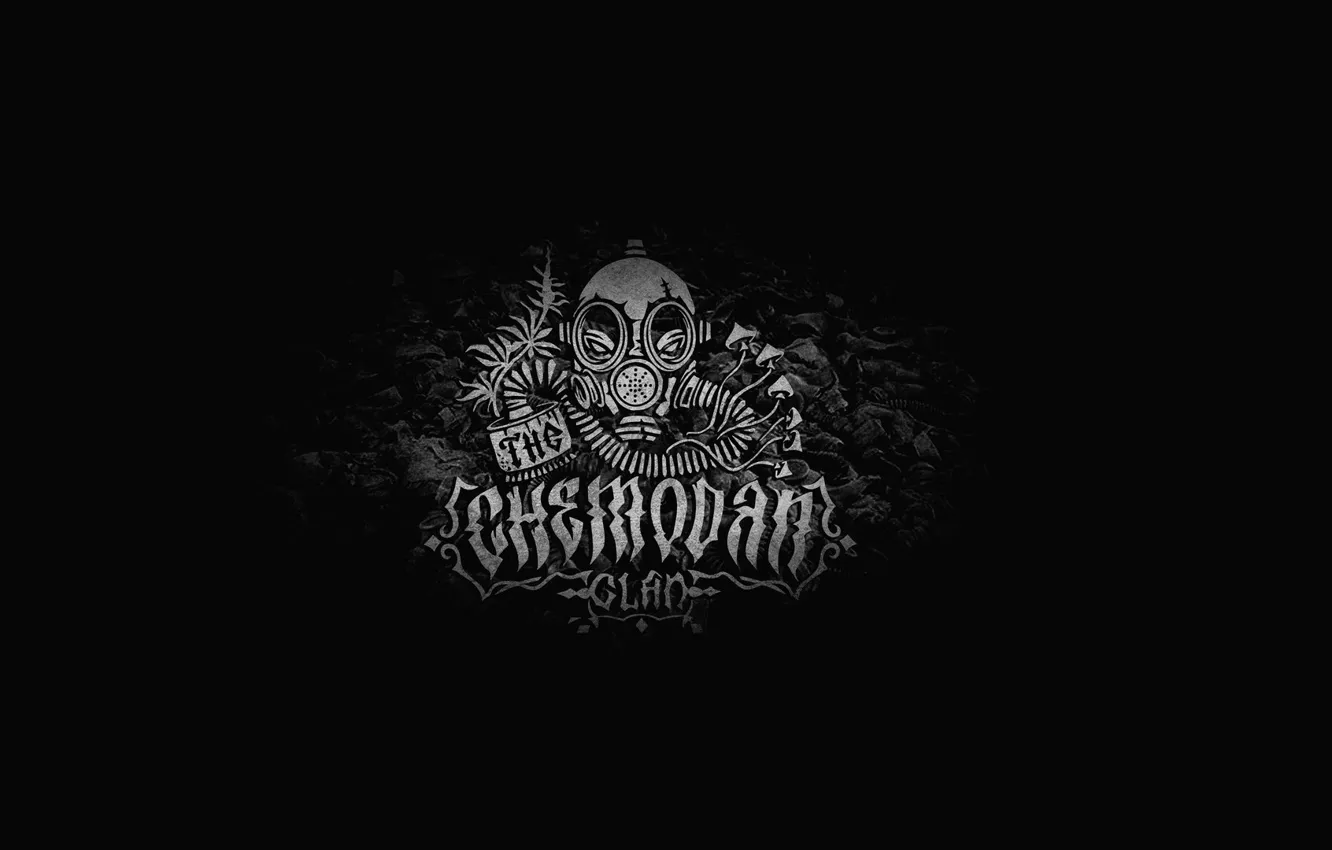 Фото обои Music, Black, Logo, White, Wallpaper, Hip-Hop, Minimalism, Underground Rap