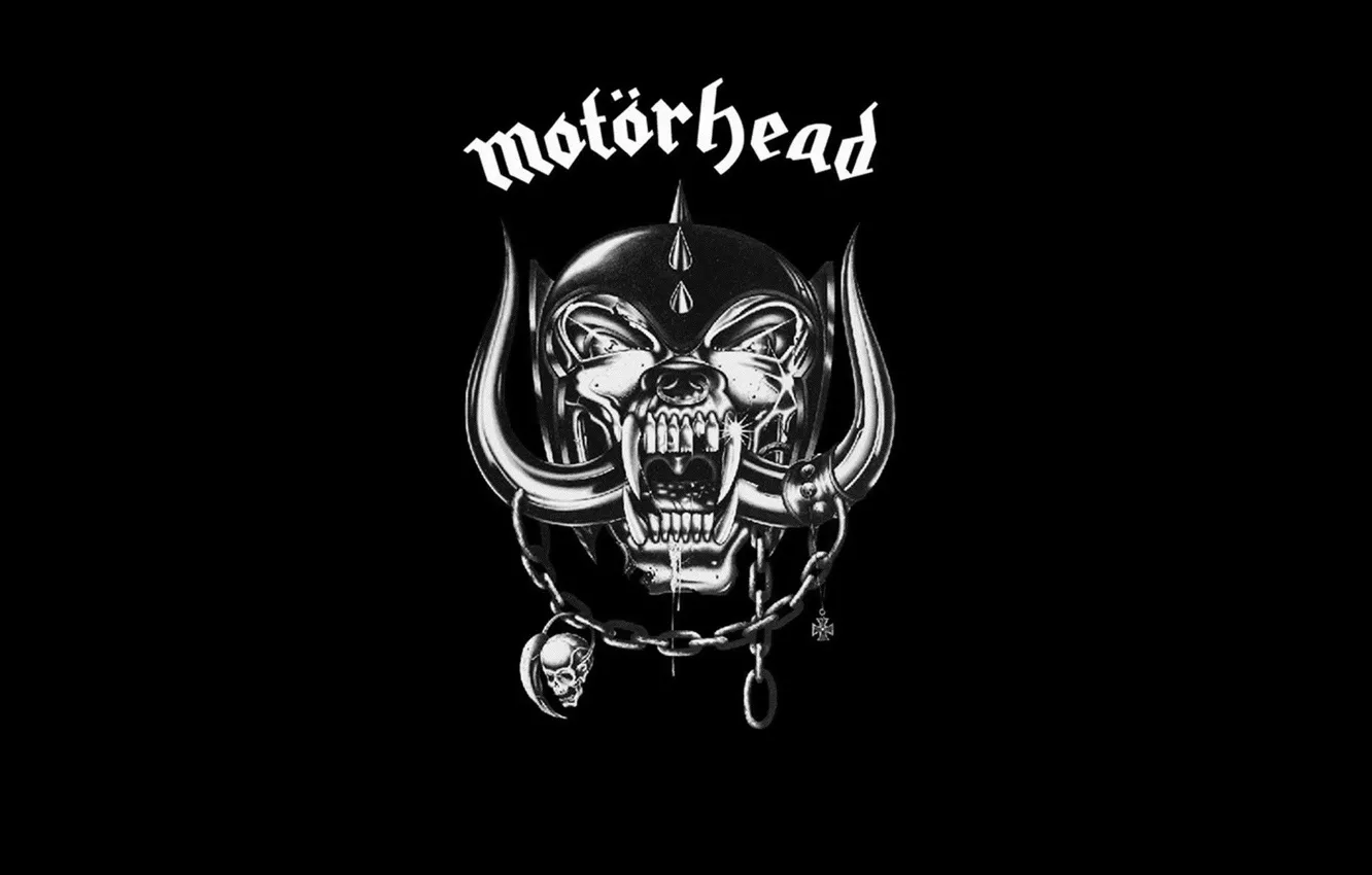 Фото обои logo, hard rock, Motorhead, heavy metal