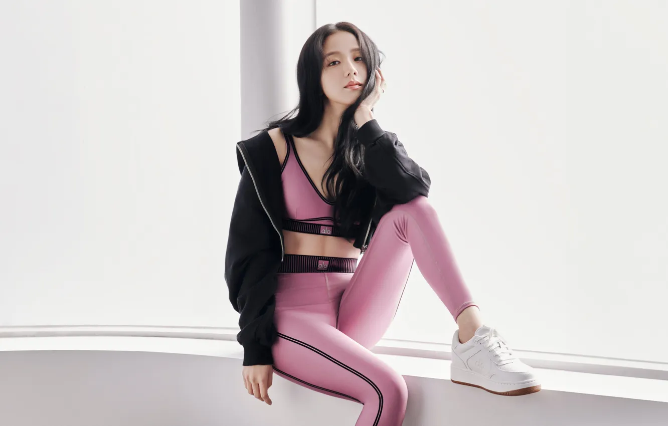 Фото обои music, k-pop, yoga, alo, vocals, blackpink, jisoo