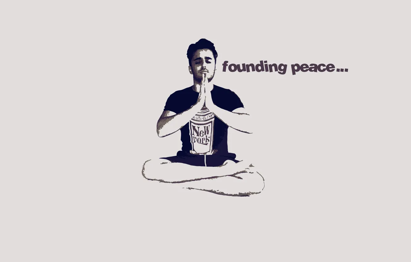 Фото обои peace, yoga, rest