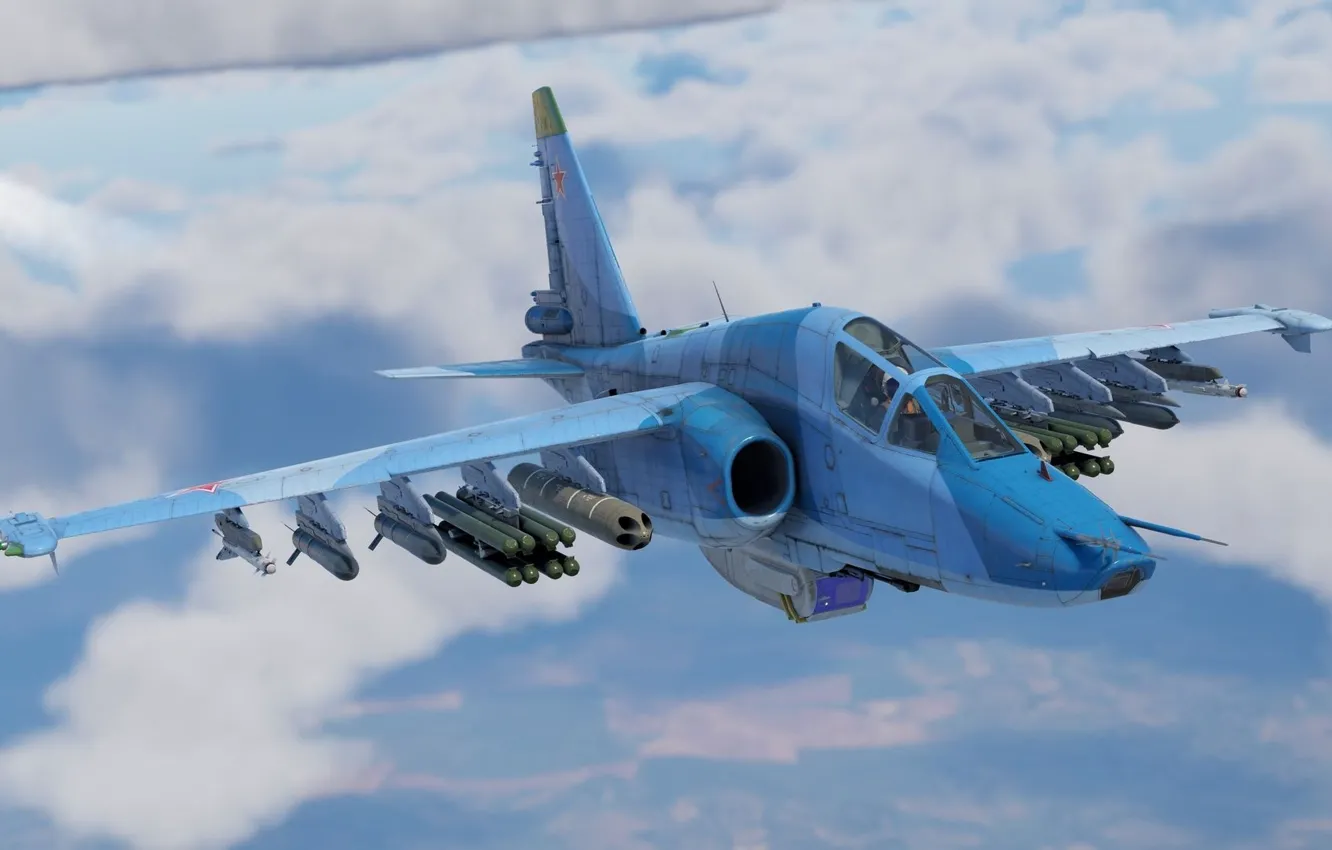 Фото обои СССР, Су-39, Су-25ТМ, Фронтовой штурмовик