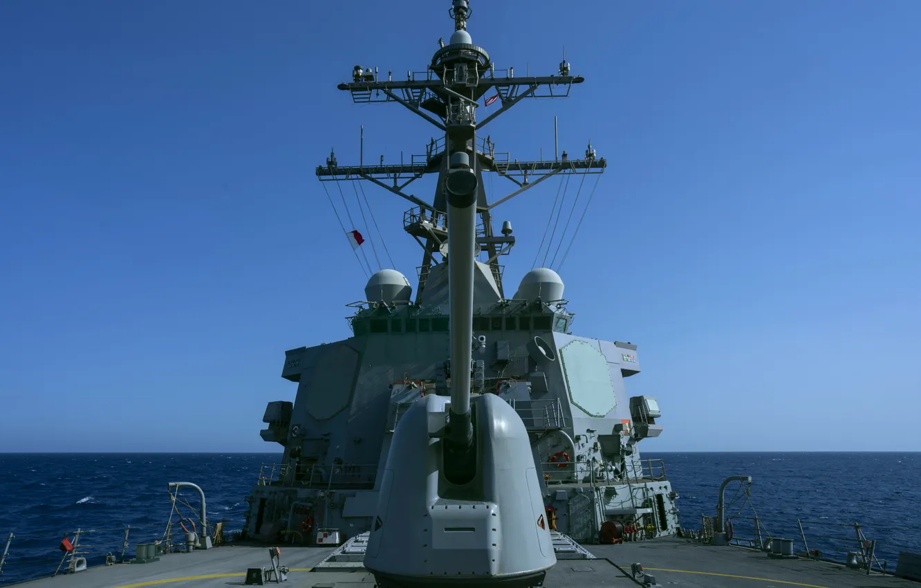 Фото обои ВМС США, USS Laboon, эсминец УРО