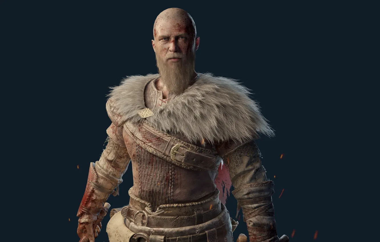 Фото обои арт, Viking, Викинги, Mikhail Larionov