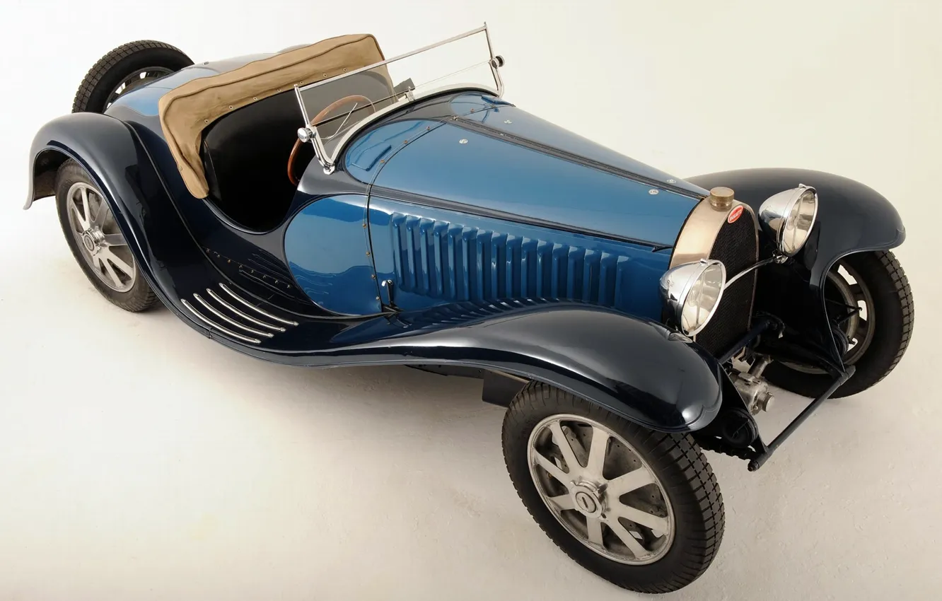 Фото обои Bugatti, кабриолет, классика