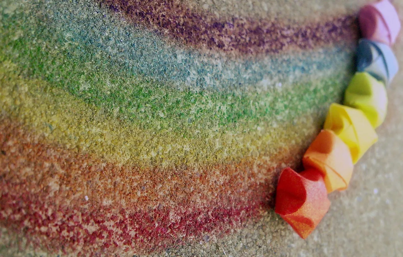 Фото обои цвета, макро, креатив, радуга, rainbow, разноцветные, звездочки, colours