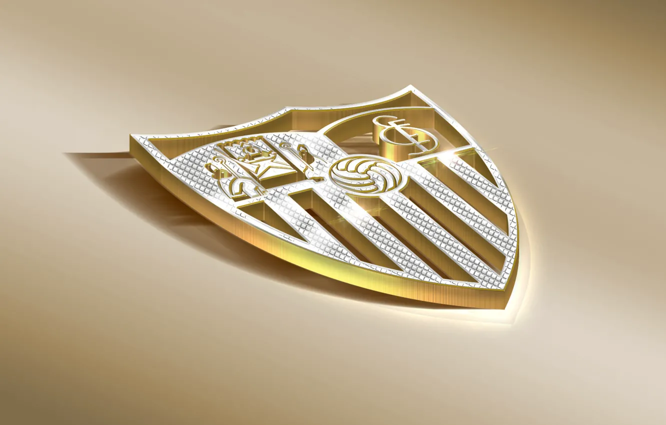 Фото обои Logo, Football, Sport, Soccer, Emblem, Sevilla, Spanish Club, Sevilla FC