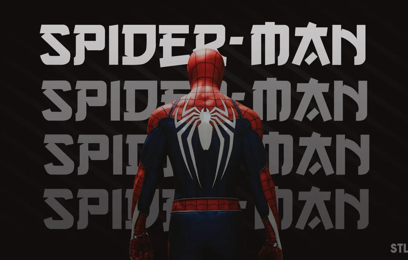 Фото обои Spider-Man, Человек-Паук, Spider-Man (PS4), Комиксы Marvel