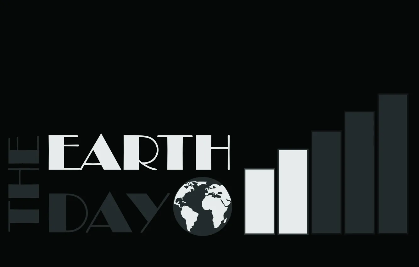 Фото обои Earth, Day, Minimalism, Environment, The Earth Day