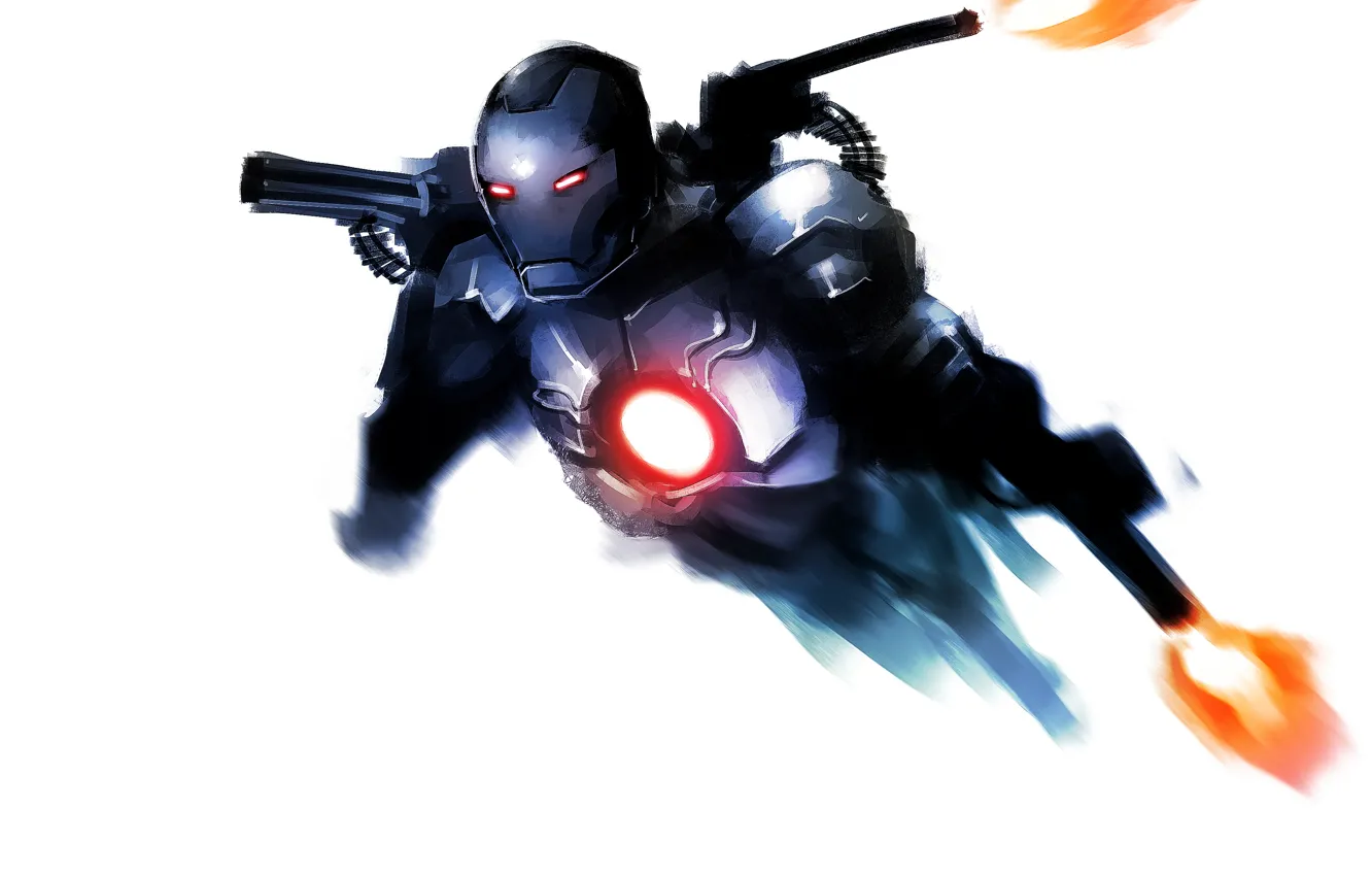 Фото обои art, iron man, suit, superhero, marvel comics, tony stark