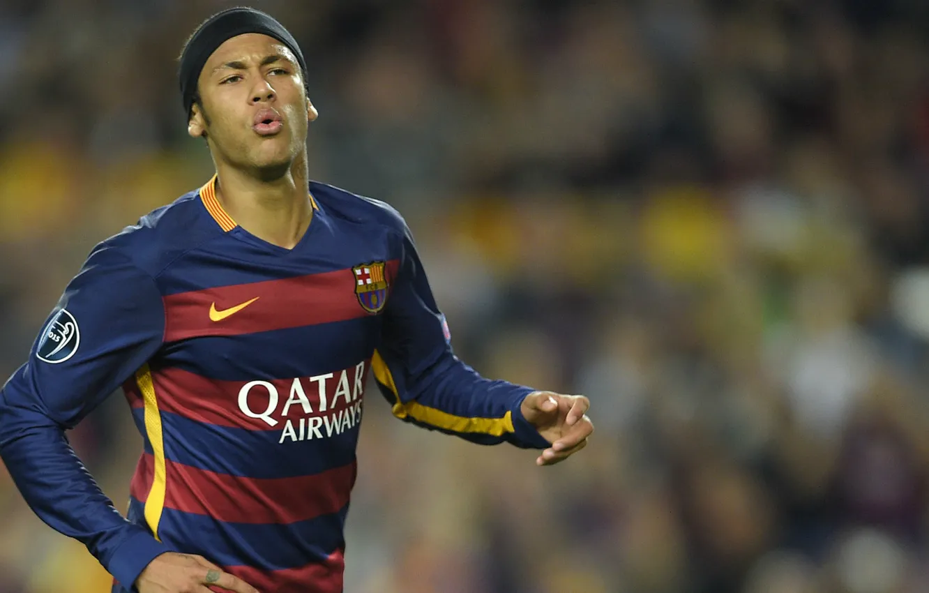 Фото обои Neymar, Neymar Junior new style, cgampions League, FC Barecelona