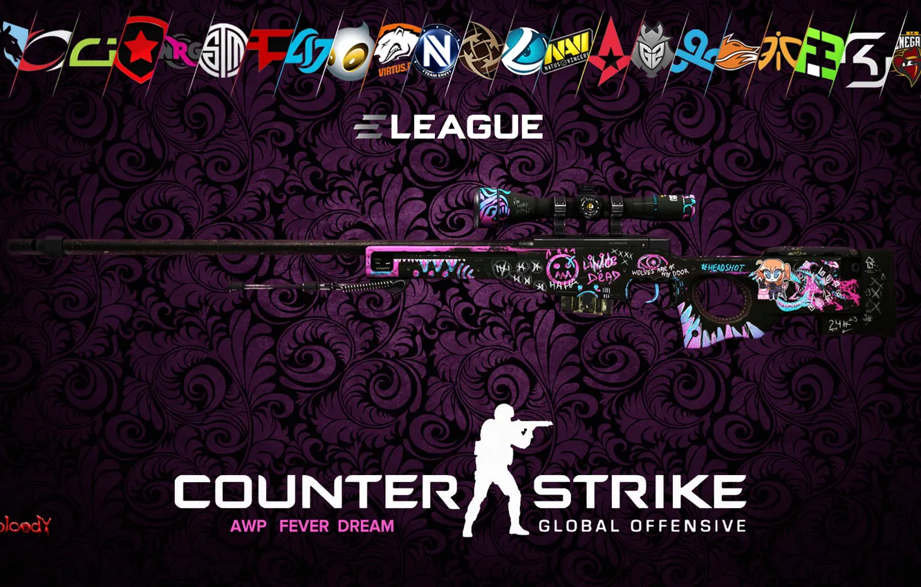 Фото обои Games, Counter-Strike Global Offensive, CS:GO, AWP
