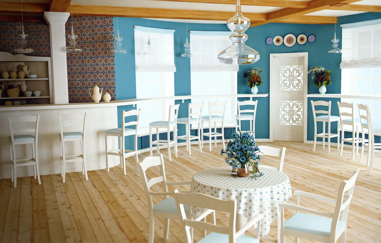 Фото обои design, style, comfort, interior, cafes