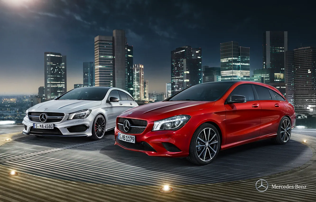 Фото обои Mercedes-Benz, 2012, мерседес, CLA-class, x117