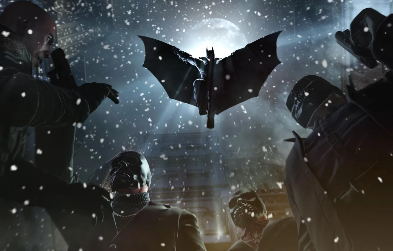 Фото обои Batman, Origins, Arkham
