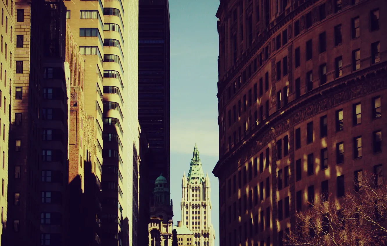 Фото обои city, город, нью-йорк, new york, обои на рабочий стол, картинки для рабочего стола