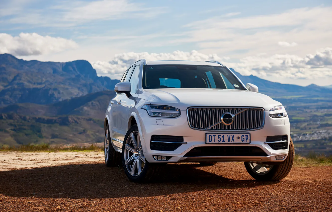 Фото обои Volvo, XC90, вольво, 2015, ZA-spec, Momentum