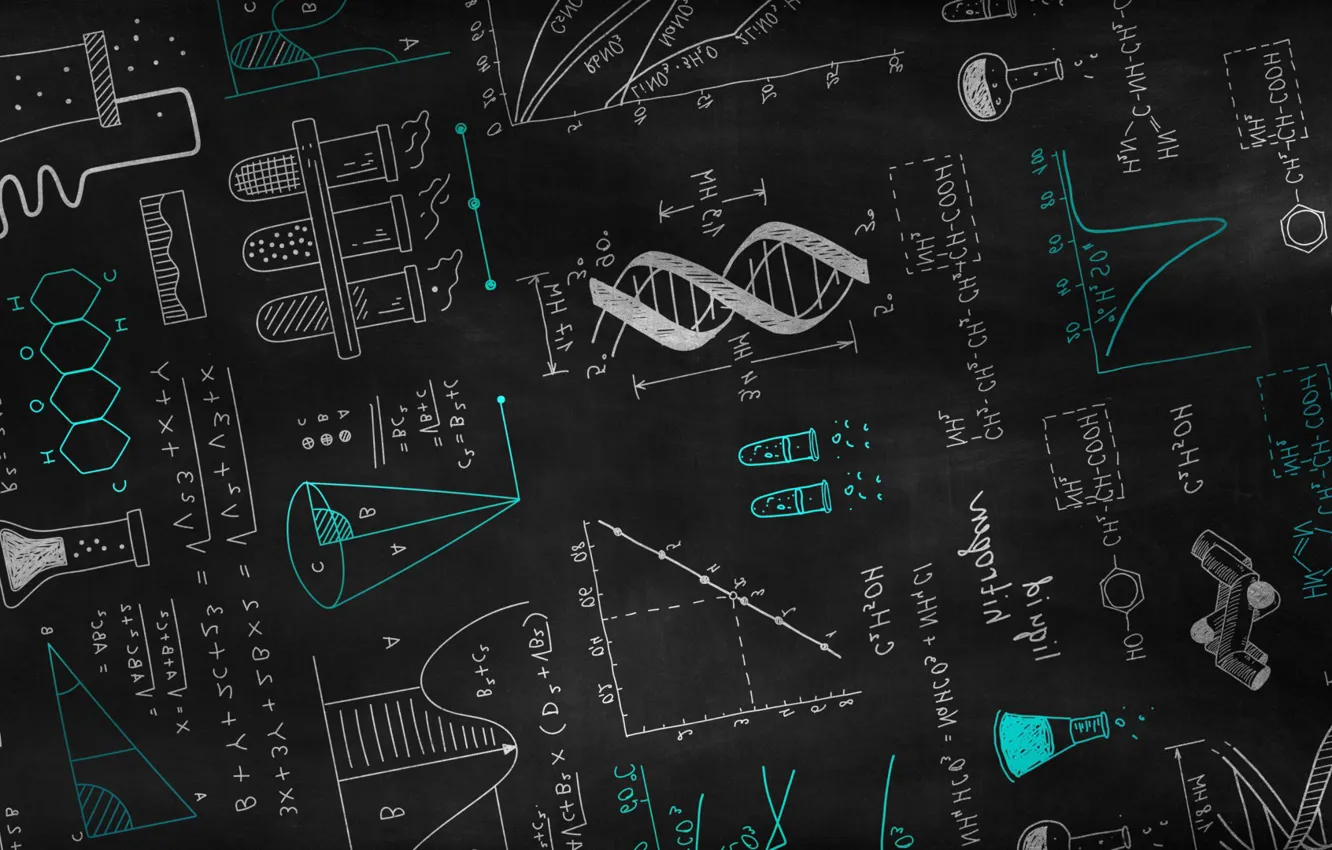 Фото обои chemistry, formulas, mathematical formulas, alchemical formula