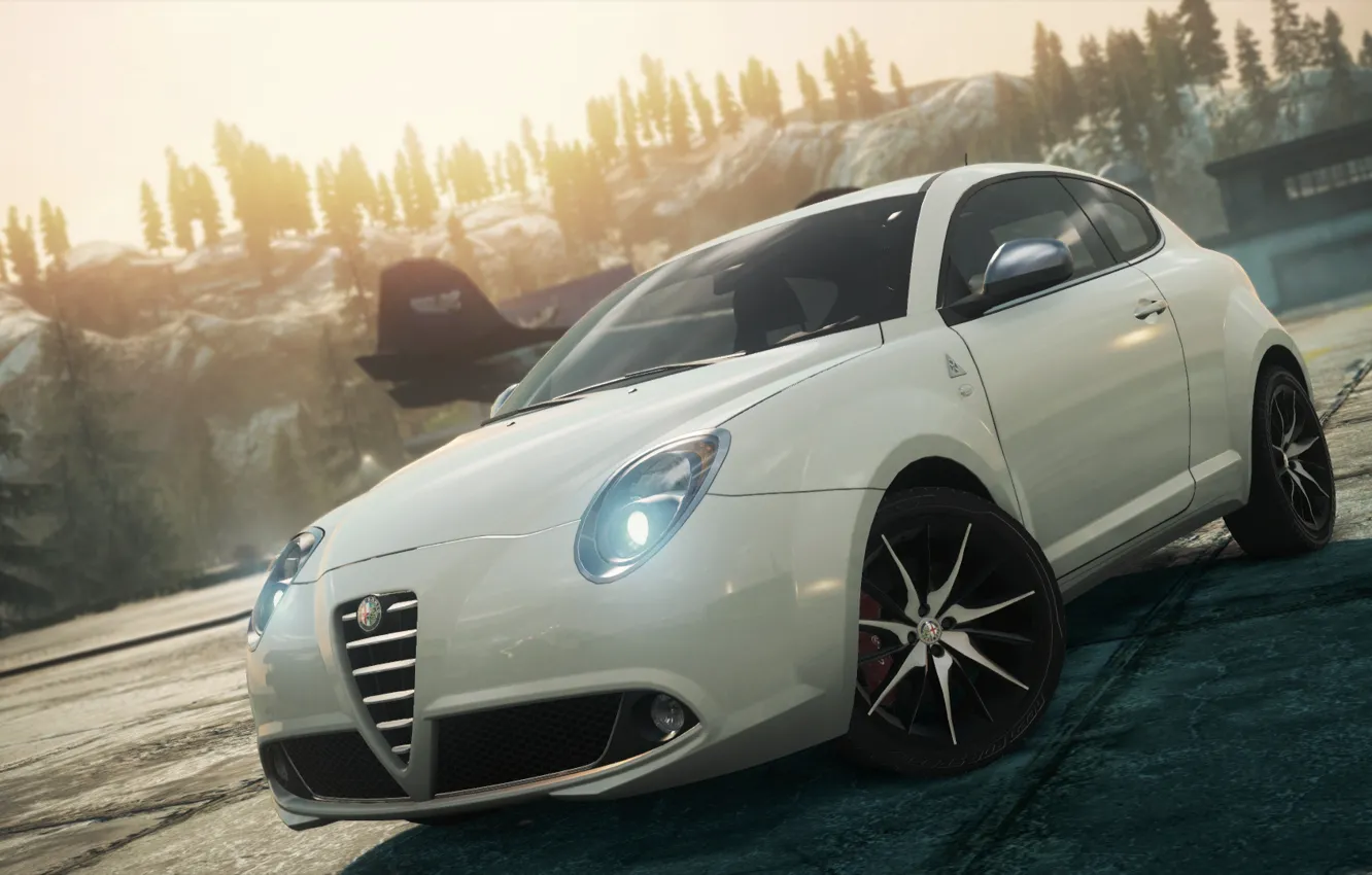 Фото обои Alfa Romeo, 2012, Need for Speed, nfs, Most Wanted, нфс, NFSMW, MiTo QV