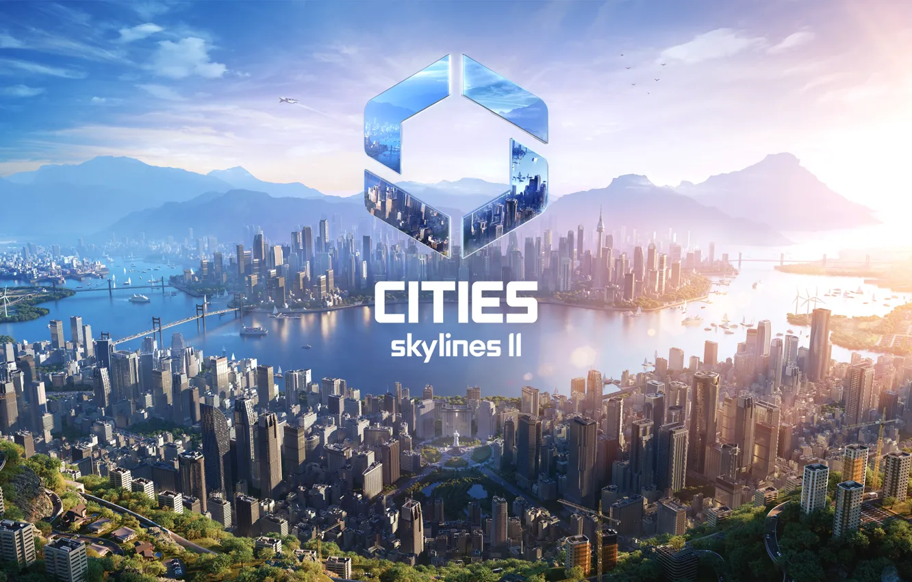 Фото обои Games, PlayStation 5, Series S, 2023 Games, PC Games, Xbox Series X, Cities: Skylines II