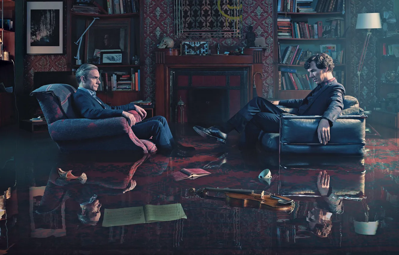Фото обои man, Sherlock, tv series