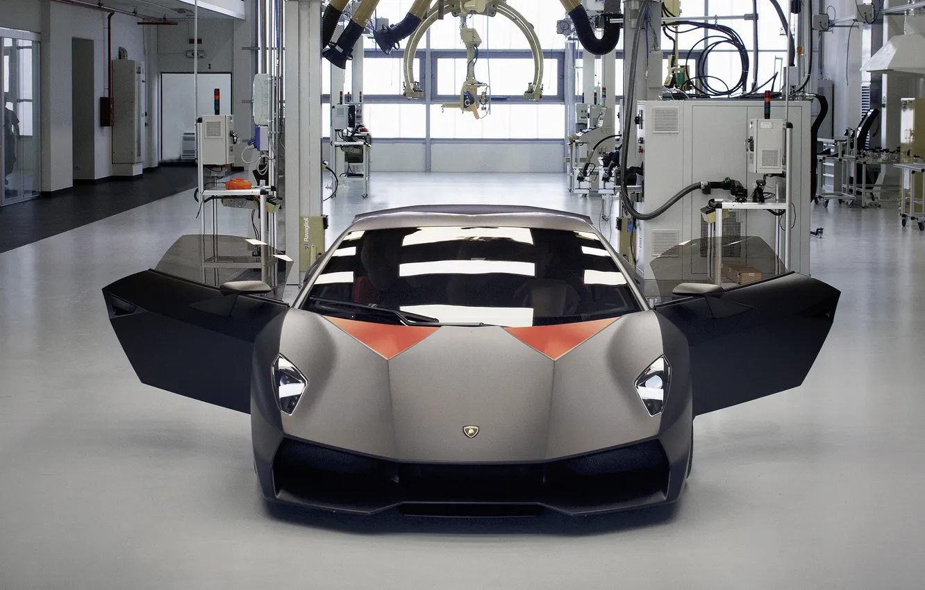 Фото обои Lamborghini, концепт-кар, ламборгини, Sesto Elemento