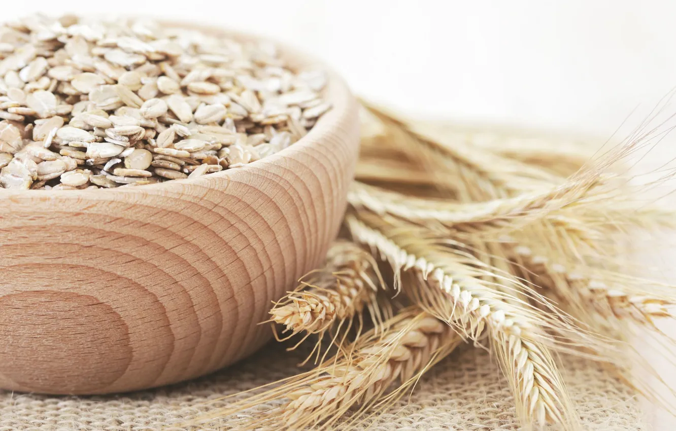 Фото обои пшеница, фон, widescreen, обои, рожь, еда, завтрак, wallpaper