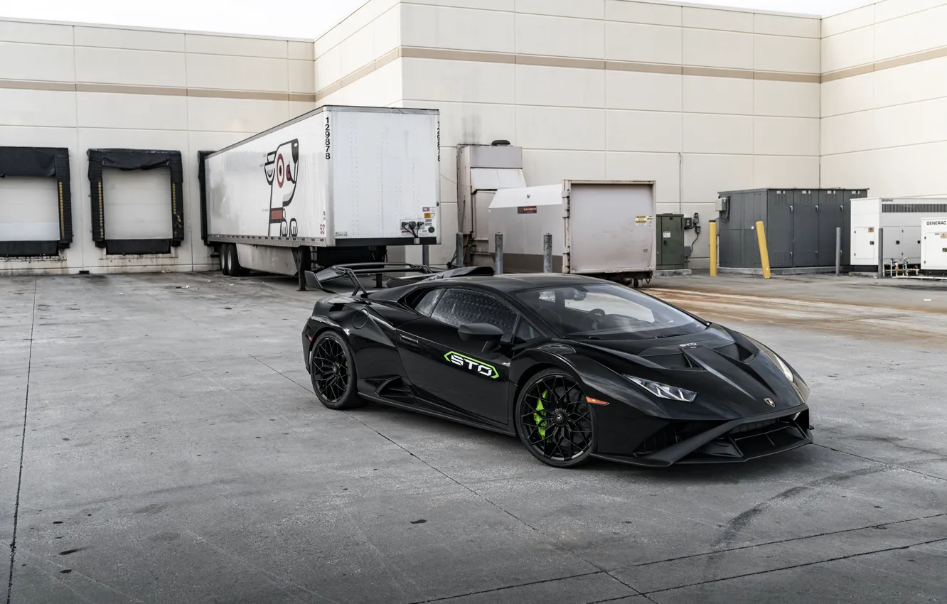 Фото обои Lamborghini, Huracan, STO