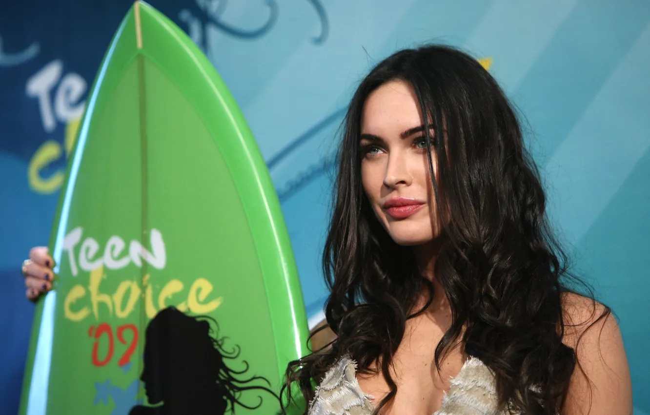 Фото обои Меган Фокс, Megan Fox, актриса, брюнетка