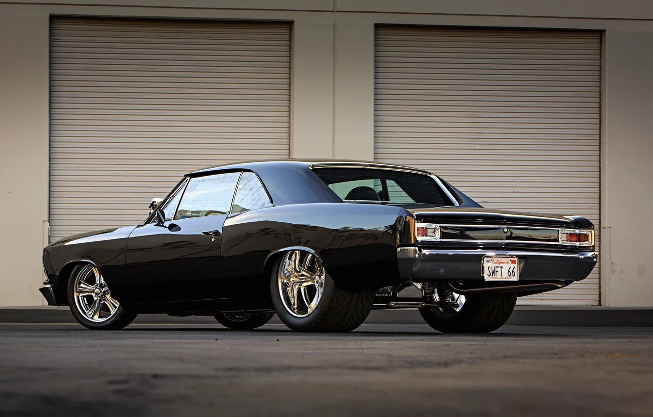 Фото обои Chevrolet, Muscle, Ass, Chevelle SS, Large wheel