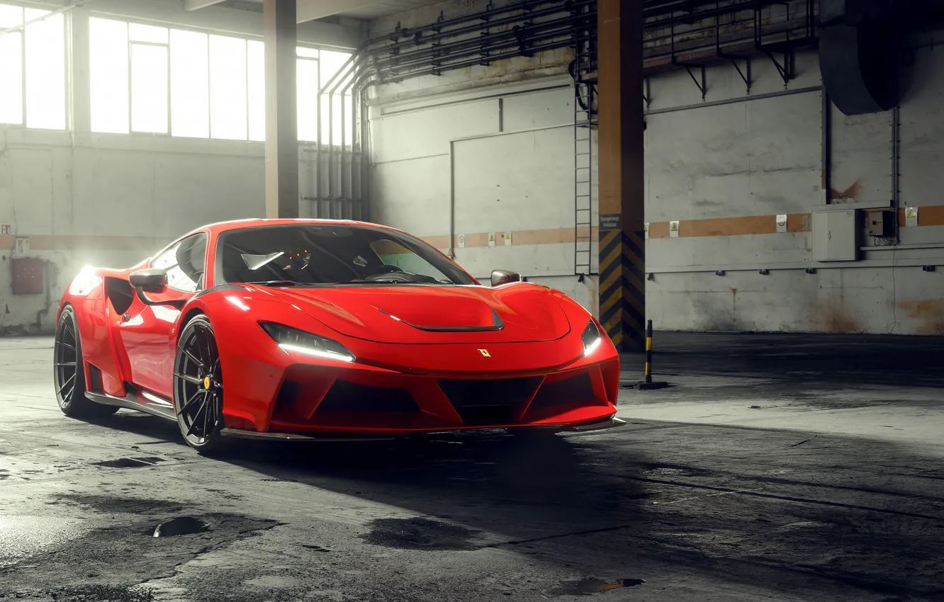 Фото обои Ferrari, Novitec, 2021, Ferrari F8, F8 Tributo N-Largo