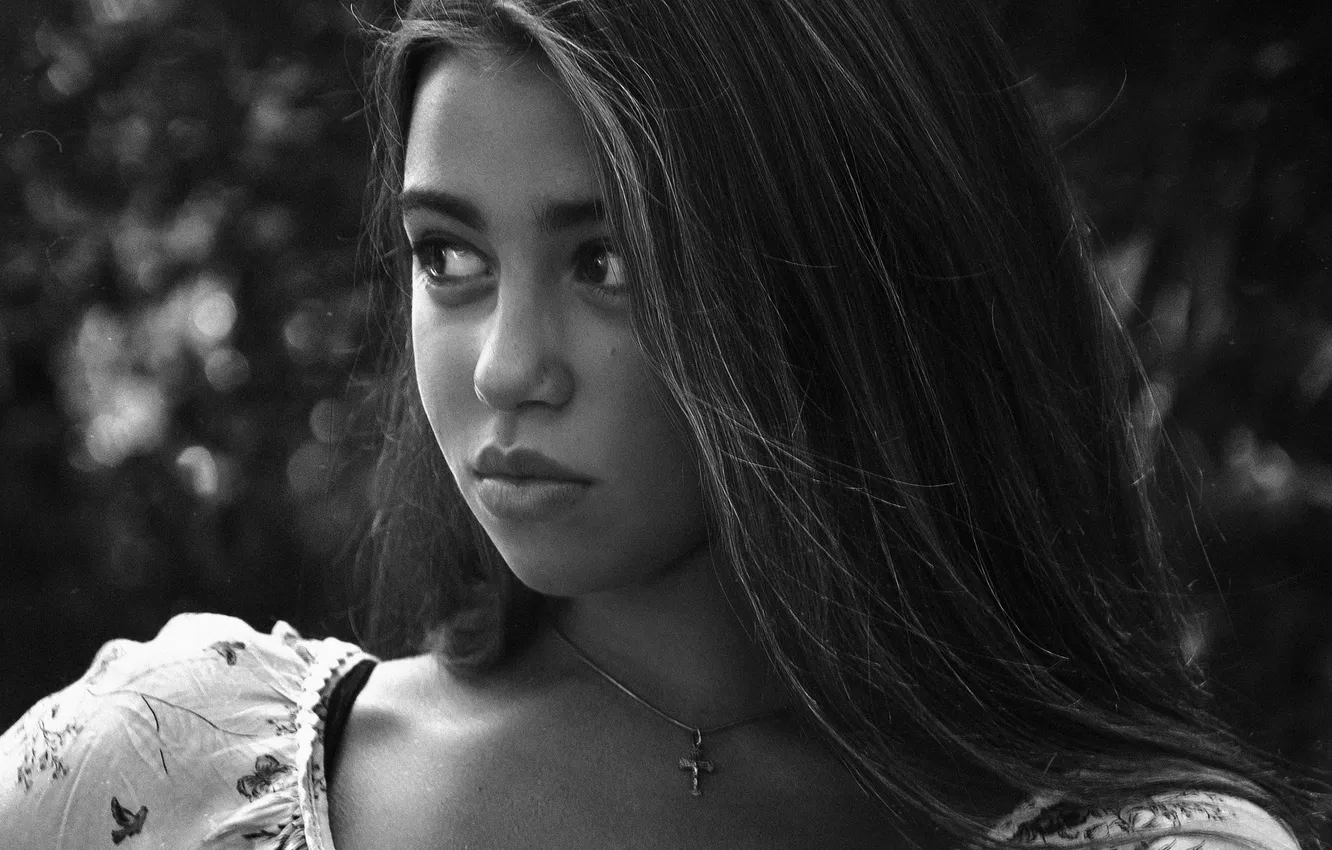 Фото обои Katerina, portrait, black white, Kerry Moore