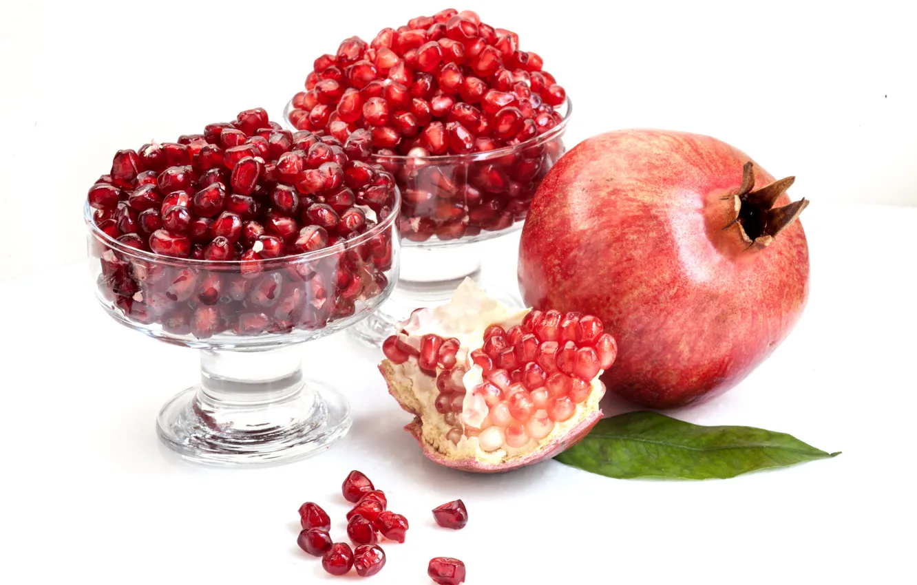 Фото обои зерна, плоды, гранат