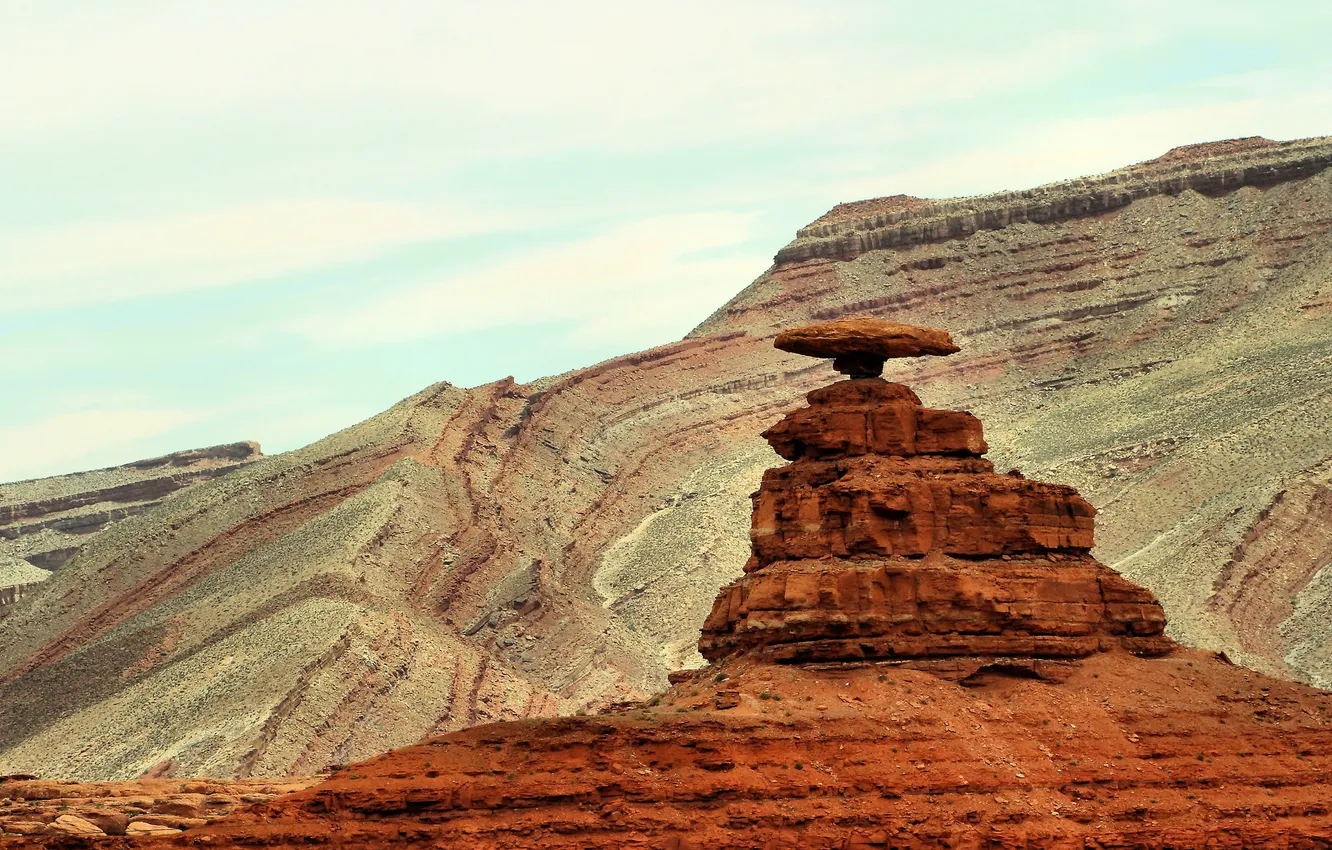 Фото обои небо, горы, камни, Monument Valley, Долина монументов