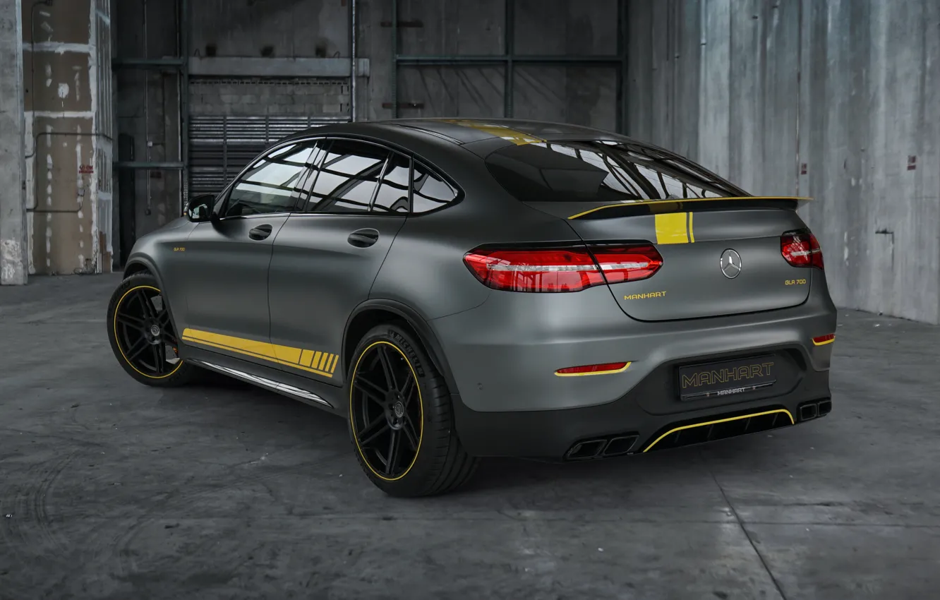 Фото обои Mercedes, AMG, Side, Rear, Manhart, GLC-Class, GLC63 AMG, Manhart racing