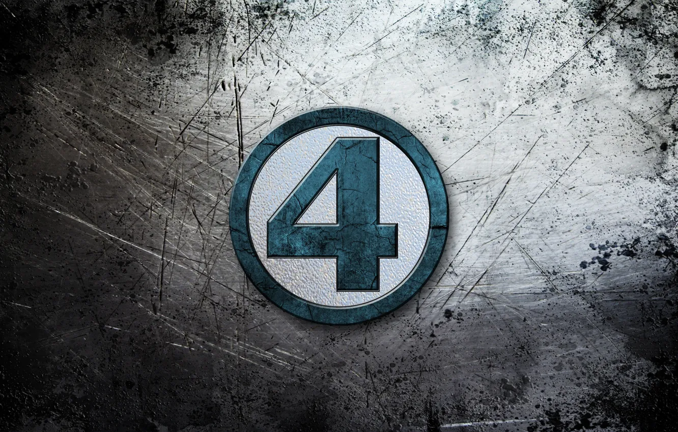 Фото обои metal, four, the fantastic four