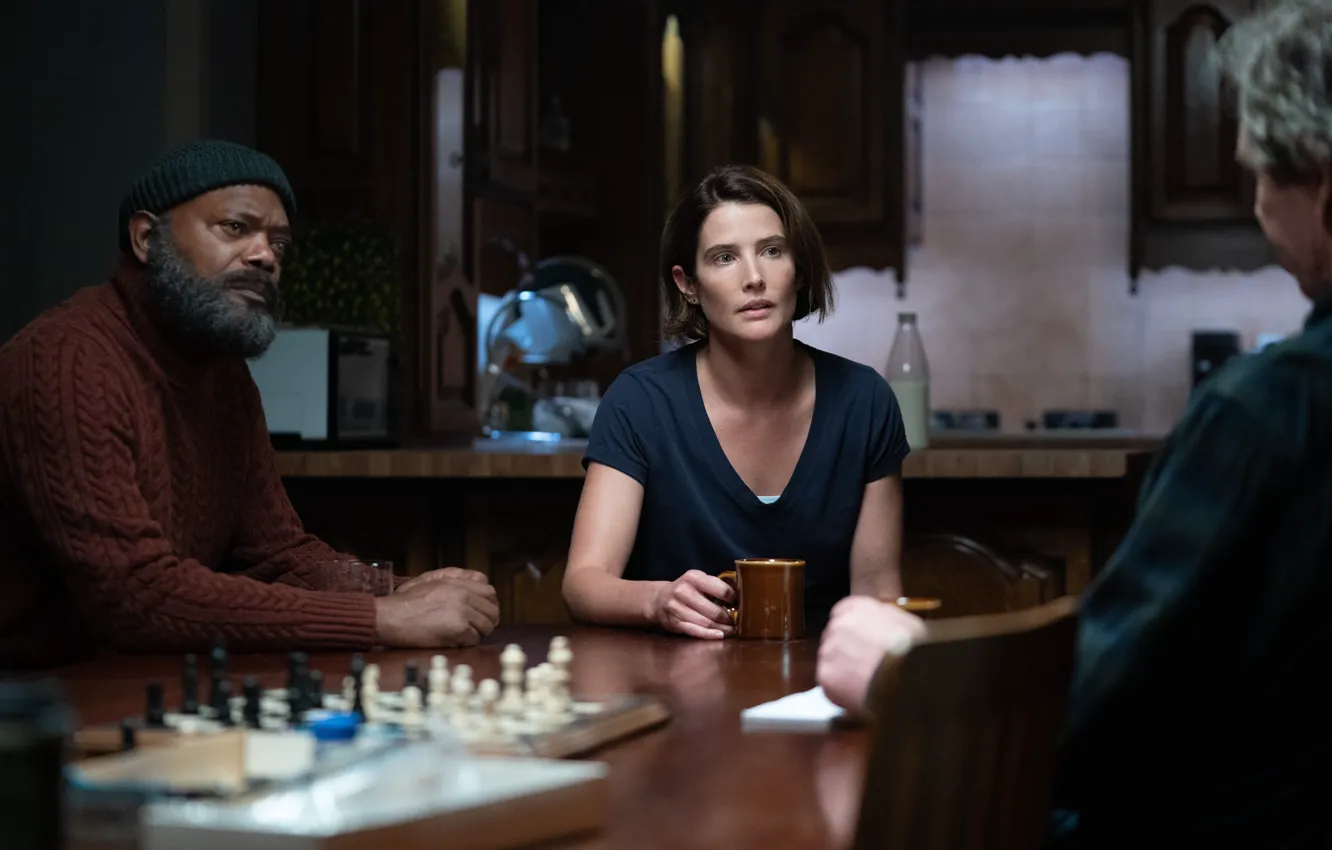 Фото обои Nick Fury, Samuel L. Jackson, Cobie Smulders, Marvel Studios, Maria Hill, Secret Invasion
