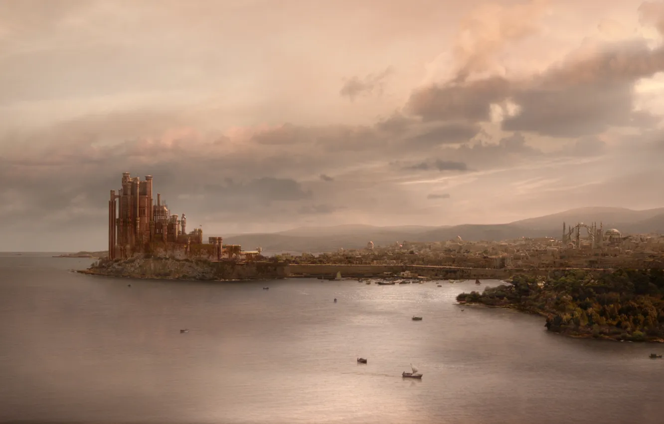 Фото обои Game of Thrones, GOT, Kings Landing
