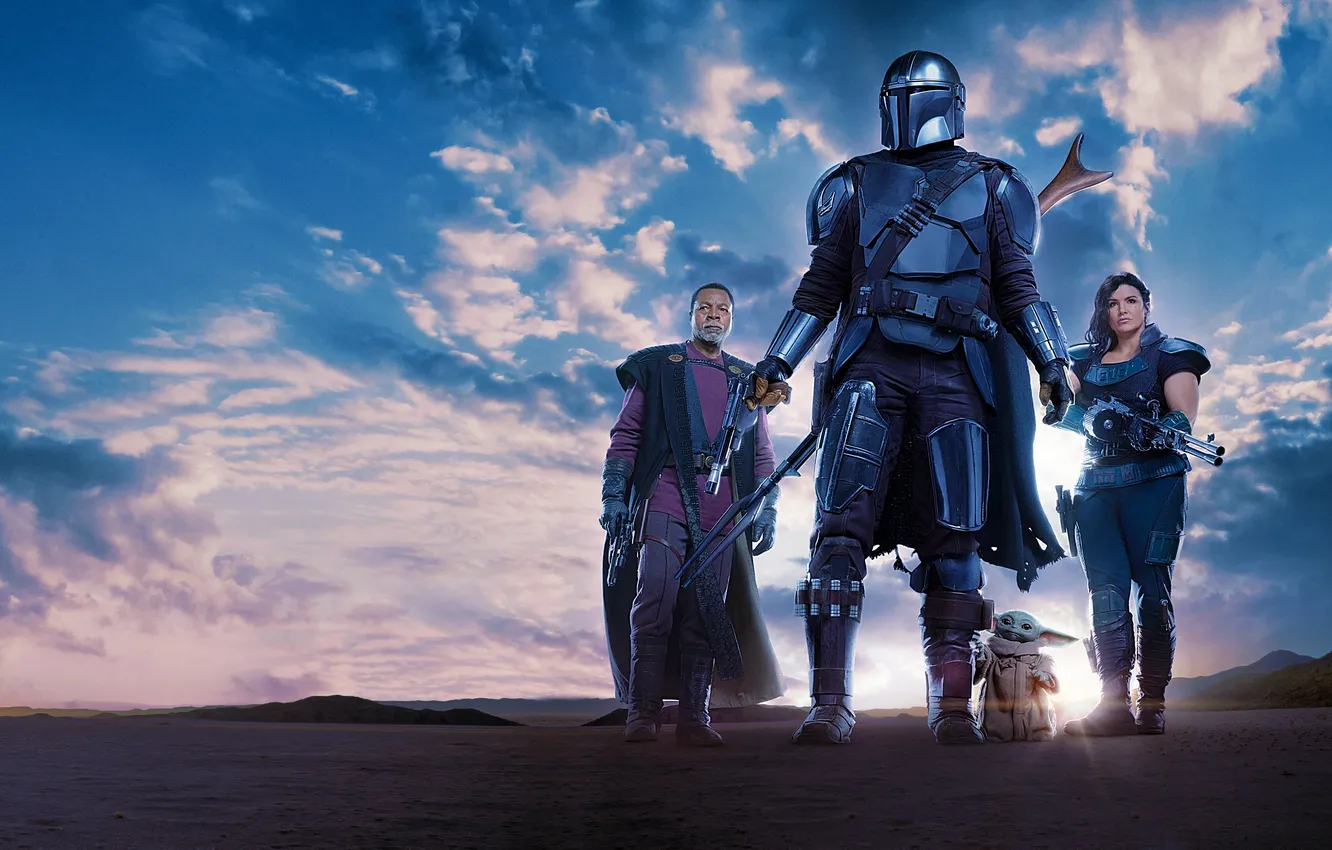 Фото обои movie, characters, TV series, The Mandalorian