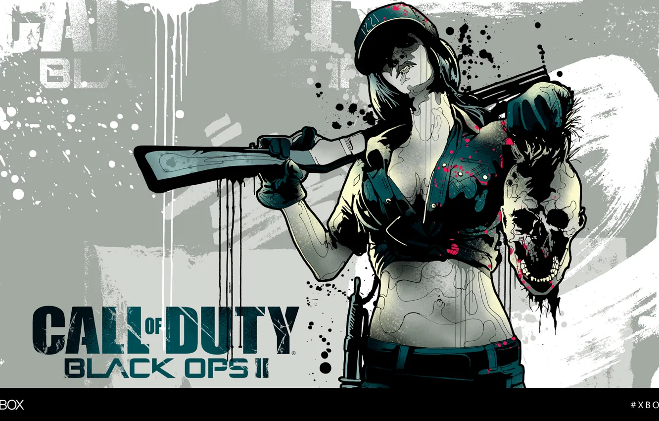 Фото обои XBOXART, Call of Duty:Black Ops II, Mitchy Bwoy