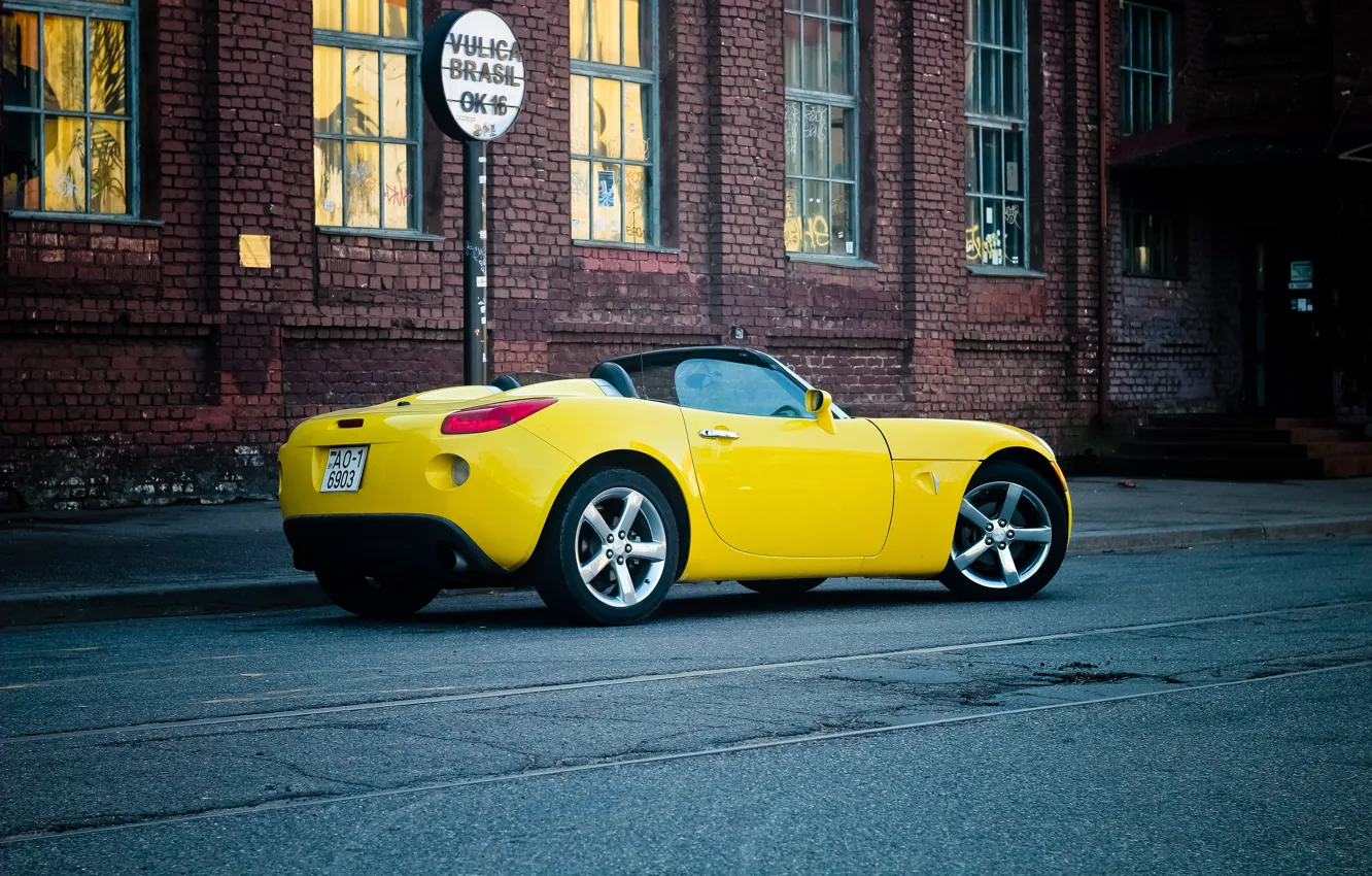 Фото обои usa, pontiac, pontiac solstice