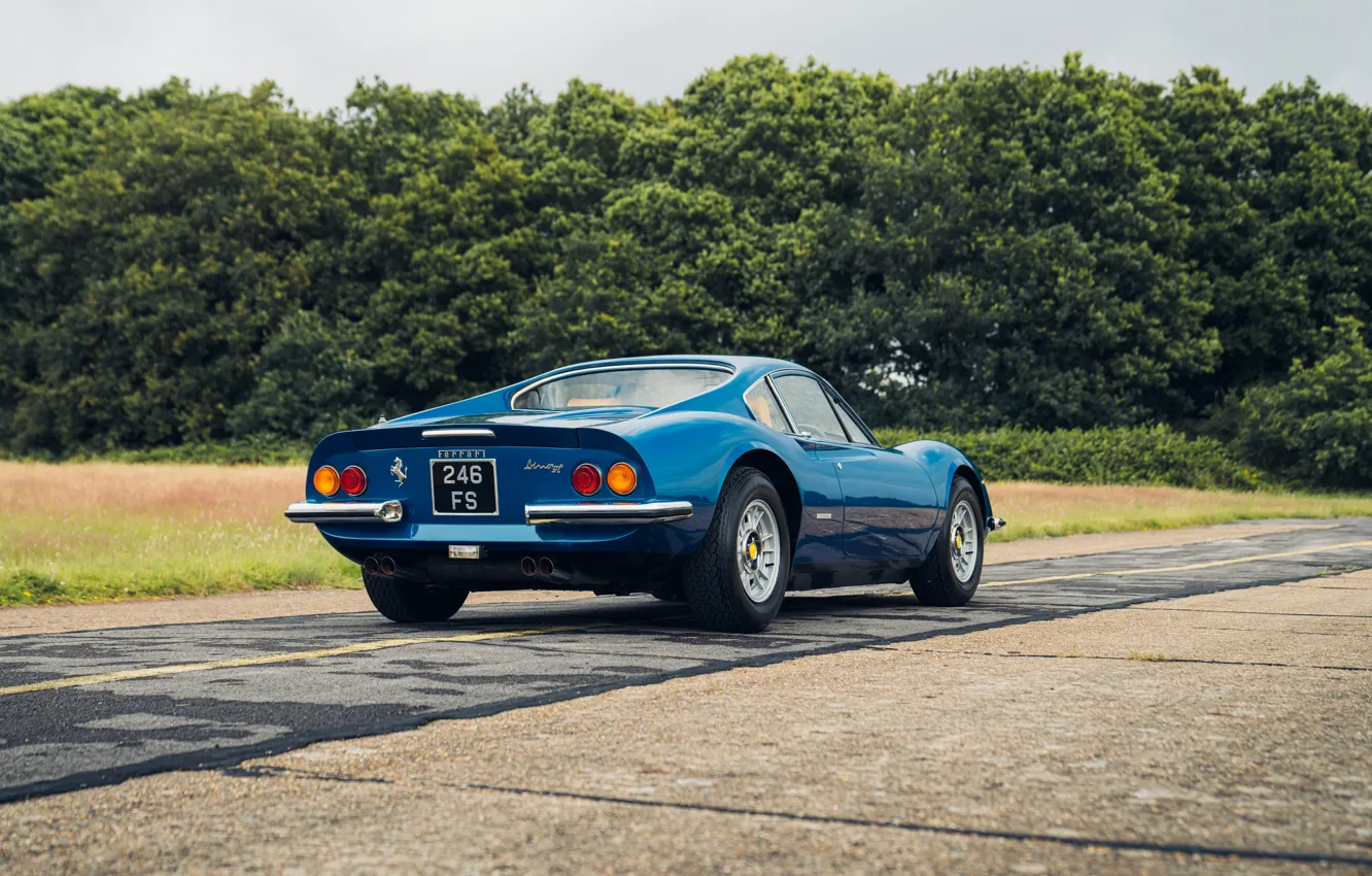 Фото обои Ferrari, 1973, Dino, Ferrari Dino 246 GT