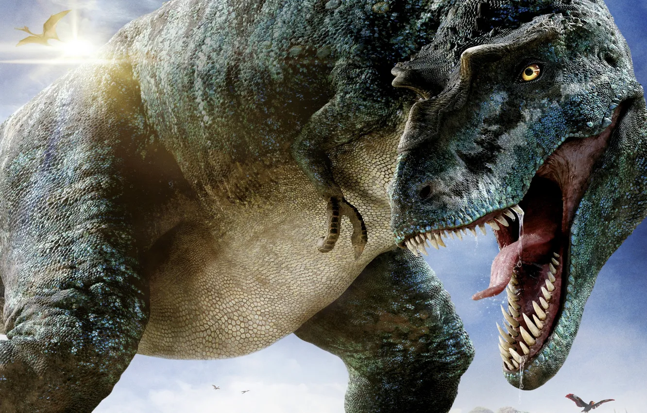 Фото обои динозавр, хищник, зубы, пасть, клыки, dinosaur, Ти-Рекс, Tyrannosaurus Rex