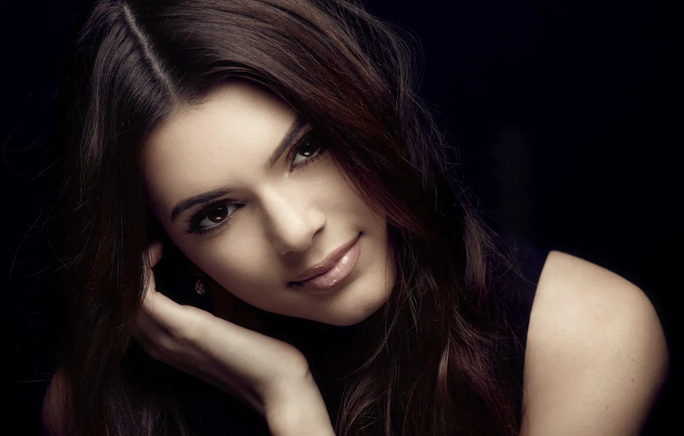 Фото обои модель, портрет, знаменитость, Kendall Jenner